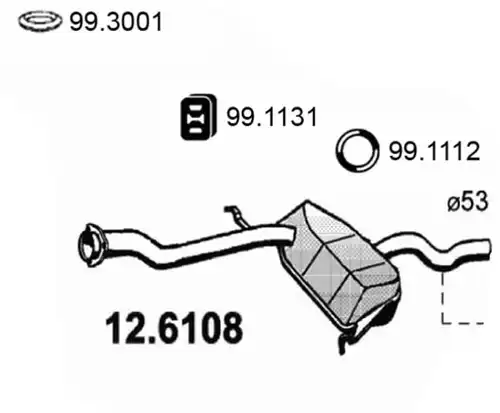 средно гърне ASSO 12.6108