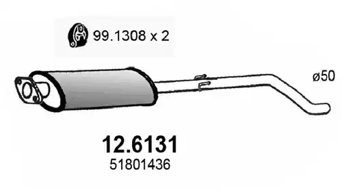 средно гърне ASSO 12.6131