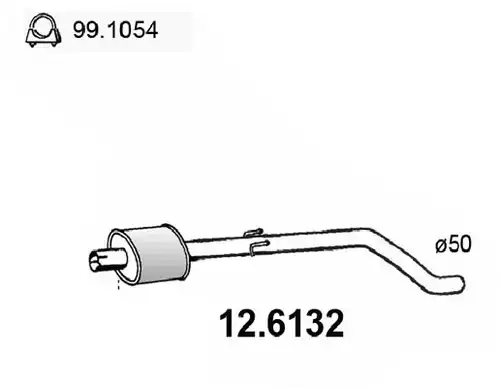 средно гърне ASSO 12.6132