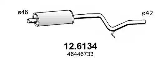 средно гърне ASSO 12.6134