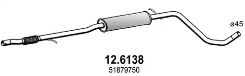 средно гърне ASSO 12.6138