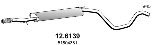 средно гърне ASSO 12.6139