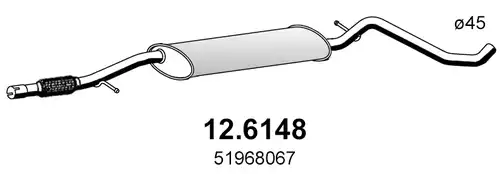 средно гърне ASSO 12.6148