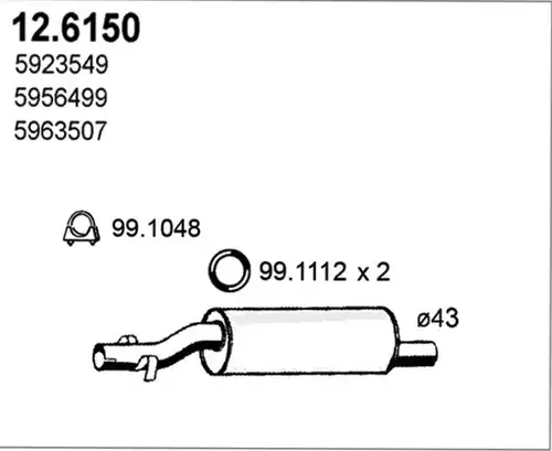 средно гърне ASSO 12.6150