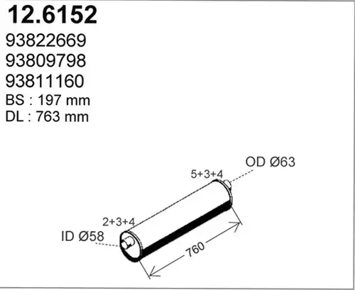 средно гърне ASSO 12.6152