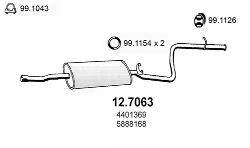 крайно гърне ASSO 12.7063