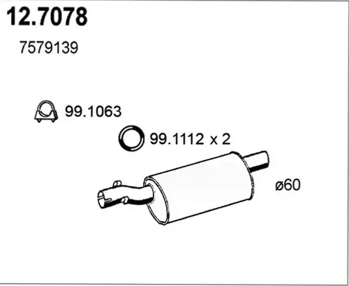 крайно гърне ASSO 12.7078