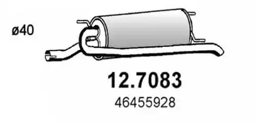 крайно гърне ASSO 12.7083