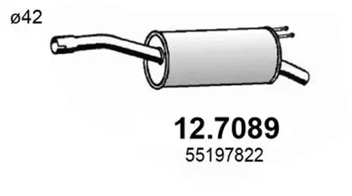 крайно гърне ASSO 12.7089