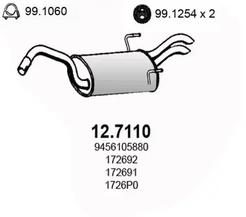 крайно гърне ASSO 12.7110