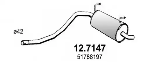 крайно гърне ASSO 12.7147