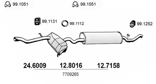 крайно гърне ASSO 12.7158