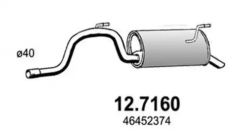 крайно гърне ASSO 12.7160