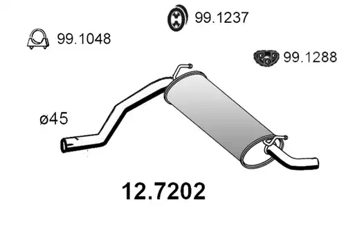 крайно гърне ASSO 12.7202