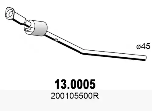 катализатор ASSO 13.0005