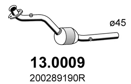 катализатор ASSO 13.0009