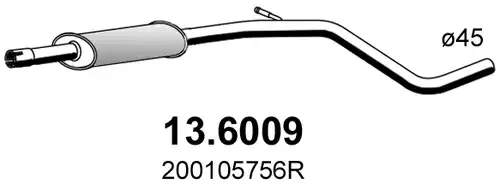 средно гърне ASSO 13.6009