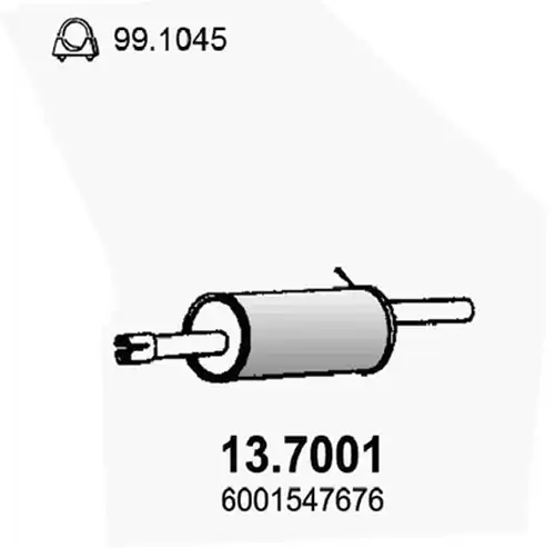 крайно гърне ASSO 13.7001