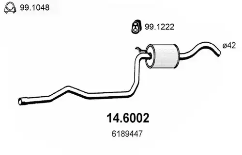 средно гърне ASSO 14.6002