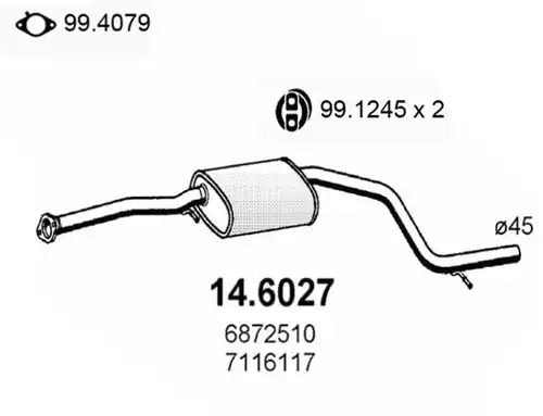 средно гърне ASSO 14.6027