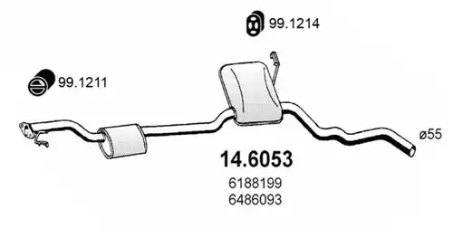 средно гърне ASSO 14.6053