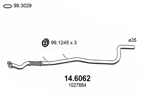 средно гърне ASSO 14.6062