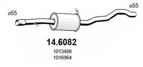 средно гърне ASSO 14.6082