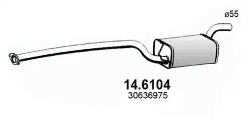 средно гърне ASSO 14.6104