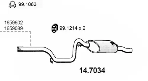 крайно гърне ASSO 14.7034