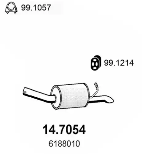 крайно гърне ASSO 14.7054