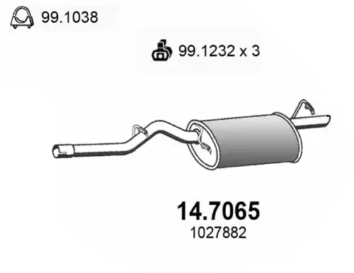 крайно гърне ASSO 14.7065