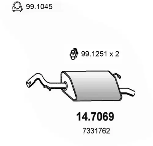 крайно гърне ASSO 14.7069