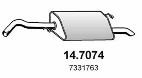 крайно гърне ASSO 14.7074