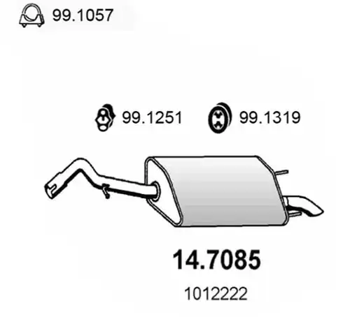 крайно гърне ASSO 14.7085