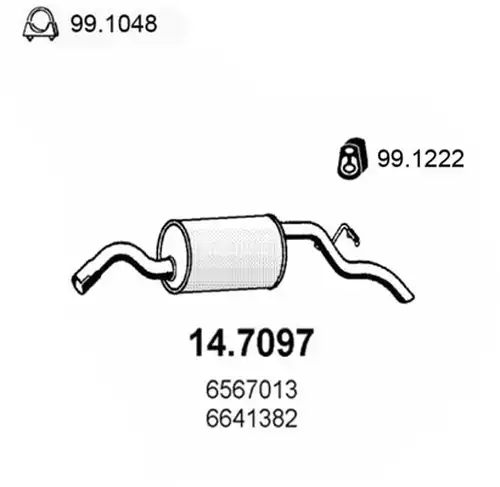 крайно гърне ASSO 14.7097