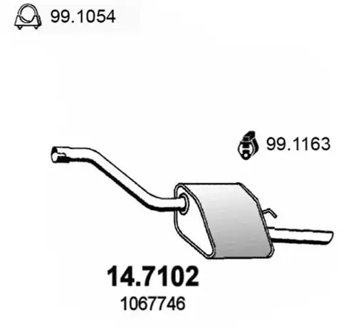 крайно гърне ASSO 14.7102