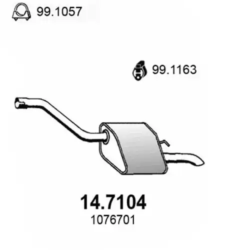 крайно гърне ASSO 14.7104