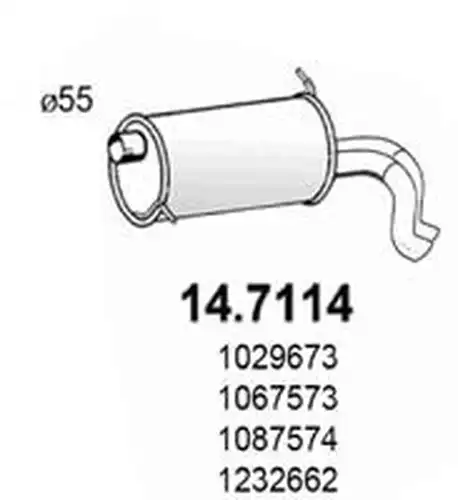 крайно гърне ASSO 14.7114