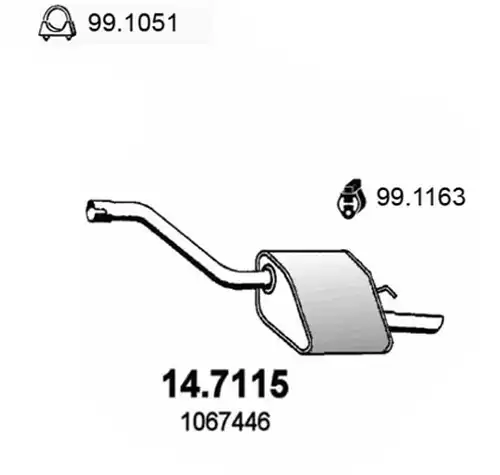 крайно гърне ASSO 14.7115