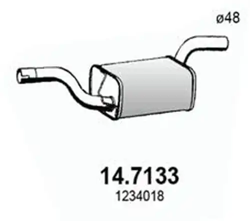 крайно гърне ASSO 14.7133