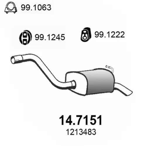 крайно гърне ASSO 14.7151