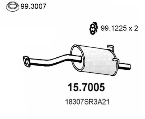 крайно гърне ASSO 15.7005