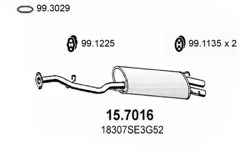 крайно гърне ASSO 15.7016