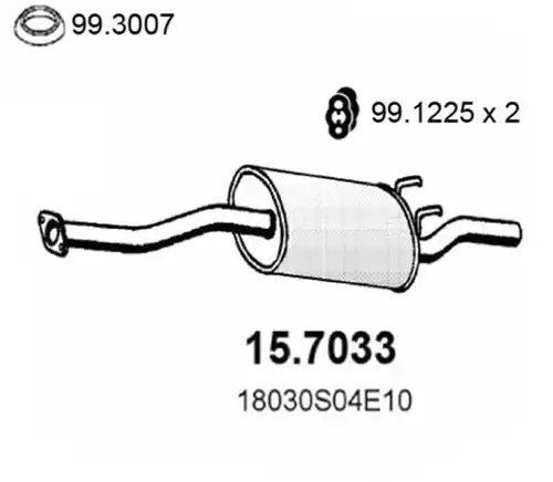 крайно гърне ASSO 15.7033