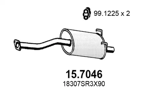 крайно гърне ASSO 15.7046