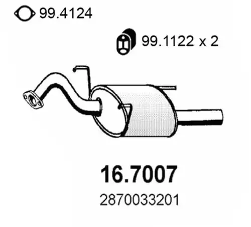 крайно гърне ASSO 16.7007