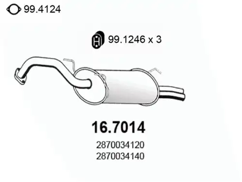 крайно гърне ASSO 16.7014