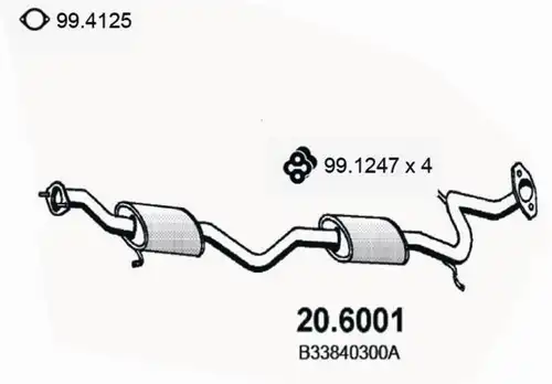 средно гърне ASSO 20.6001