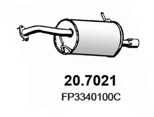 крайно гърне ASSO 20.7021