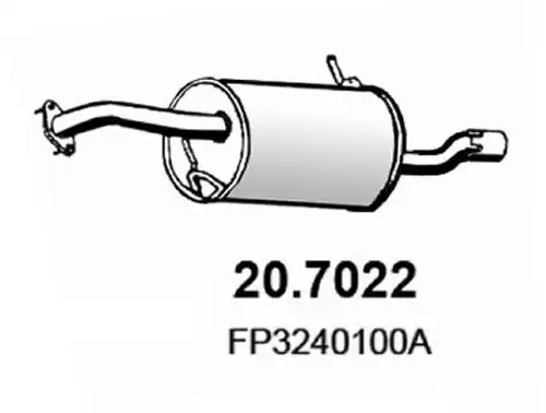 крайно гърне ASSO 20.7022